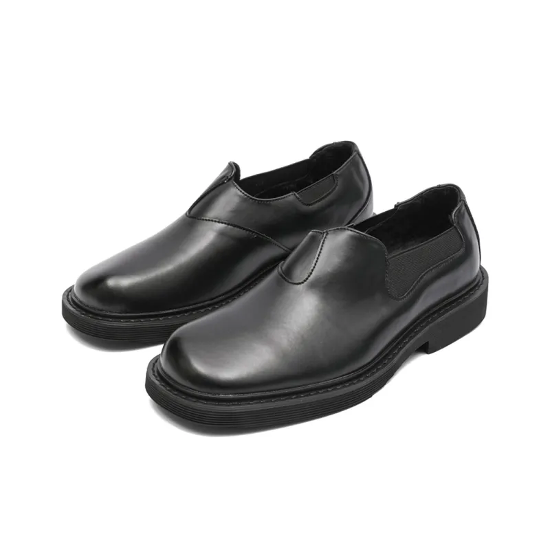 Lanza Повседневные кожаные туфли Low Top Черные Мужские