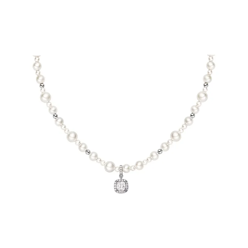 SHEEHHYY Цирконовое ожерелье из сплава женское