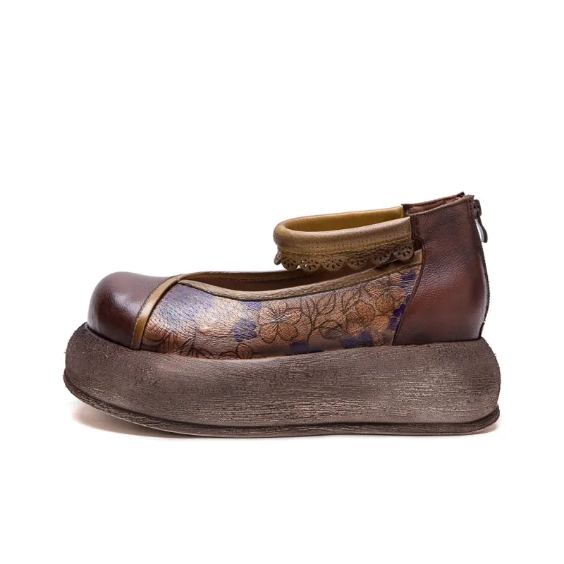 JIEZHOU Повседневная обувь из натуральной коровьей кожи женская