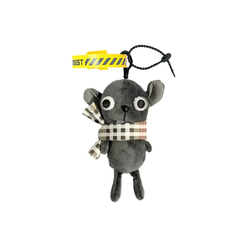 AIZIYUO Супер милая ромашка Шарф Чихуахуа Кукла Плюшевый Брелок 14 см Длина Тела