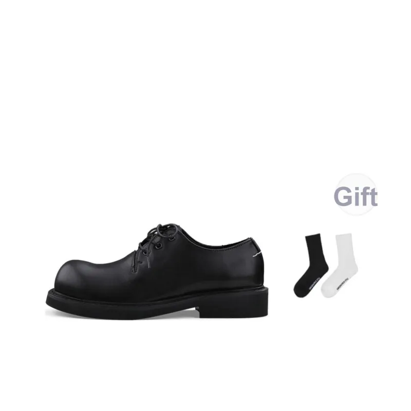 HANQIAORIJI Le Collection Спилок Коровья Кожа Повседневная Обувь Унисекс Черный